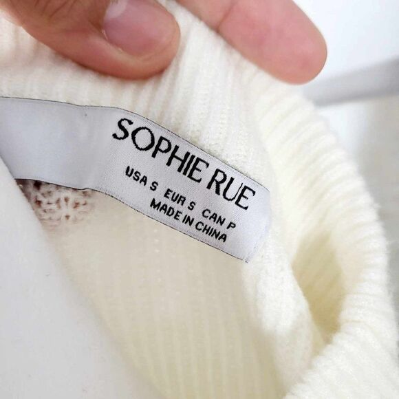 NEW with Tag SOPHIE RUE KNITTED SWEATER SIZE S. - Picture 6 of 11
